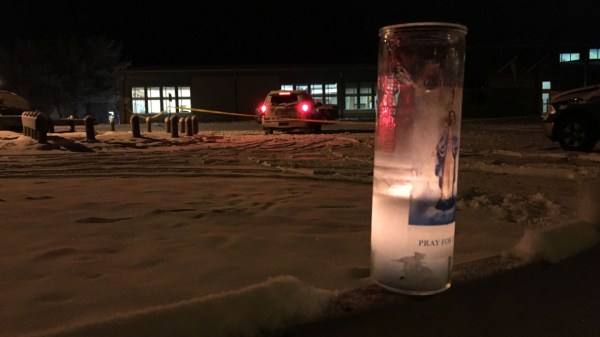 candle-outside-la-loche-community-school